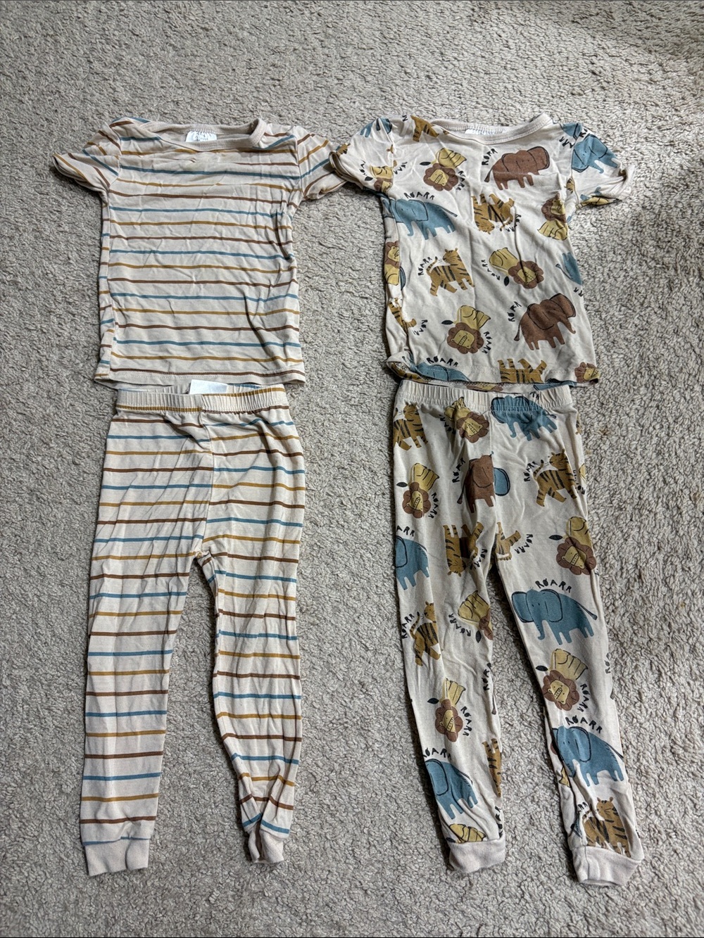 Kids Bamboo pajama bundle - EUC